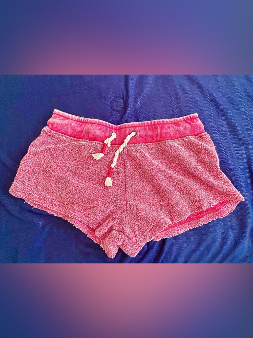 Terry Drawstring Shorts